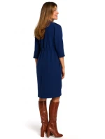 S189 Blejzrové šaty - černé