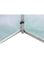 ZAHRADNÍ TUNEL 300x600x200 cm PE KONSTRUKCE ZELENÁ OCEL