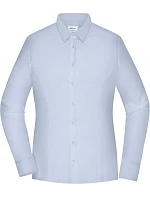 Daiber JN 1371 Popelínová halenka slim fit s dlouhým rukávem 02.1371 light blue Daiber JN 1371 Popelínová halenka slim fit s dlouhým rukávem 02.1371 light blue