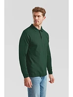 Fruit of the Loom Premium Polo LSL Piqué polo s dlouhým rukávem 16.3310 black Fruit of the Loom Premium Polo LSL Piqué polo s dlouhým rukávem 16.3310 black