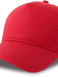 Atlantis Headwear Egon 5 panelová baseballová kšiltovka 33.0296 red
