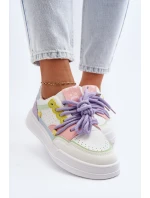 Dámské tenisky z ekokože v multibarevném provedení Avanalis