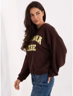 IT BL mikina H2454.50 tmavě hnědá