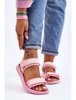 Dámské Sportovní Sandály Big Star LL274729 Růžové