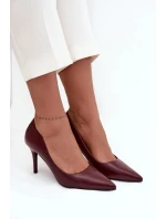 Lodičky na jehlovém podpatku model 218687 Step in style Lodičky na jehlovém podpatku model 218687 Step in style