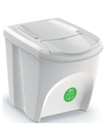 Odpadkové koše 25 L SORTIBOX SET 3 ks. popelavě šedá