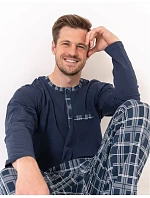 Pyžamo Moraj PDM4600-022 dlouhé rukávy, velikosti M–4XL