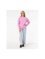 Mikina RIP CURL Hibiscus Diamond Heritage Crew, růžová