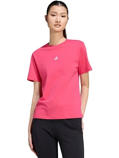 Dámské tričko adidas Essentials Small Logo, růžové, KF8395