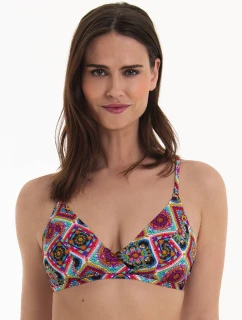 Style Minou Top Bikini - horní díl 8715-1 multi colour - RosaFaia