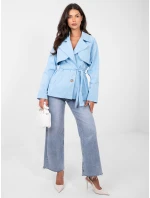 Kabát IT EN FL10069.65 světle modrý