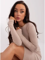 Šaty RV SK 5131.18P světle béžová