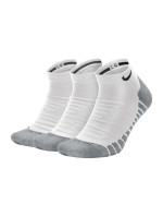 Unisex ponožky Everyday Max Cushion No-Show 3Pak SX6964-100 bílé - Nike