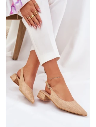 Sandály na podpatku model 209433 Step in style Sandály na podpatku model 209433 Step in style