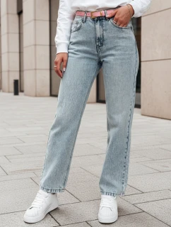 Dámské džínové kalhoty mom fit MERTINE blue FashionStreet UY2503