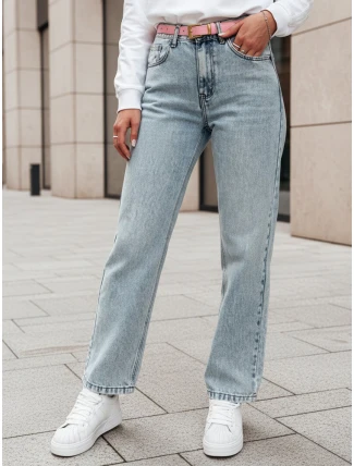 Dámské džínové kalhoty mom fit MERTINE blue FashionStreet UY2503