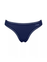 Dámské kalhotky GO Crush String C3P - BLUE - modré M008 - SLOGGI