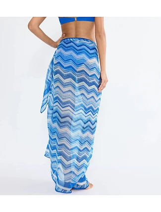 Beach MyWear Pareo - BLUE - TRIUMPH BLUE - TRIUMPH