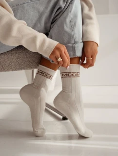 Milena ponožky 0071-009 Poloviční froté Unique 38-41