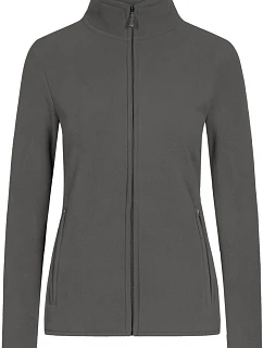 Promodoro 7965 Dámská dvojitá fleecová bunda 40.7965 steel grey