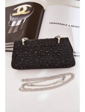 Zdobená Věčerní Kabelka Černá Kariti Zdobená Věčerní Kabelka Černá Kariti