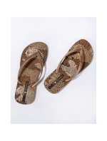 Dámské žabky Animal W 83617AY384 Hnědá s béžovou vzor - Ipanema