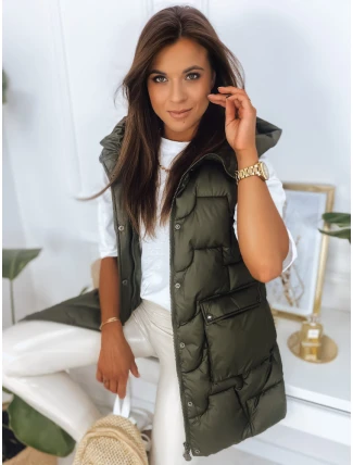 Dámská vesta WENDY zelená FashionStreet TY2827