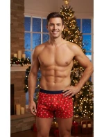 Boxerky Noviti BB011 X-Mas M-2XL Boxerky Noviti BB011 X-Mas M-2XL