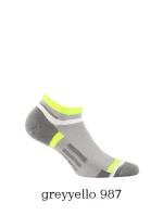 Pánské kotníkové ponožky Wola Sportive W91.1N3 Ag+ vzor