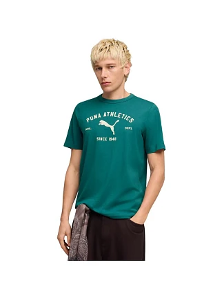 Pánské tričko Puma Class Graphic Tee green 692226 41 pánské Pánské tričko Puma Class Graphic Tee green 692226 41 pánské