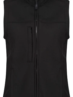 Regatta TRA 790 Dámská 2-vrstvá softshellová vesta „Flux“ 36.A790 black