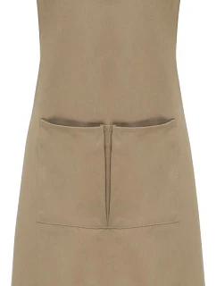 Premier PR 123 Zástěra s laclem "Espresso" 39.0123 khaki/brown
