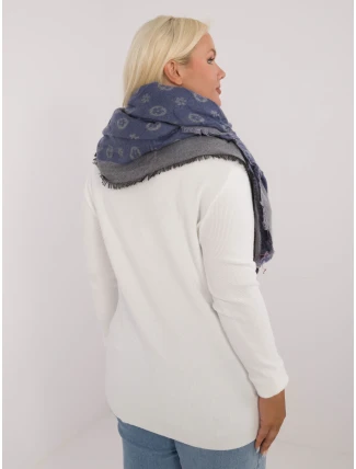 Šála AT SZ 1701.61 šedá modrá Šála AT SZ 1701.61 šedá modrá