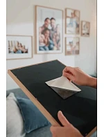 Personalizovaný magický fotoobraz v rámu - 50x70 - výřez fotky na podkladu