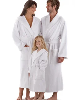 Dámský, pánský župan s kapucí 3150 Sauna - Vestis