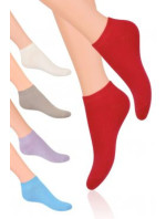 Hladké dámské ponožky 052