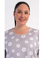 Dámské domácí šaty s krátkým rukávem Lydie Dámské domácí šaty s krátkým rukávem Lydie