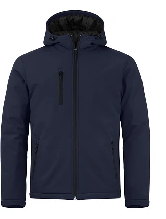 Clique Padded Hooded Softshell Men Pánská zateplená softshellová bunda s kapucí 67.0952 dark navy
