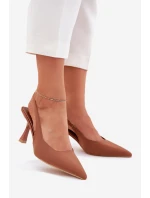 Dámské Sandály Na Jehlách Camel Lunira