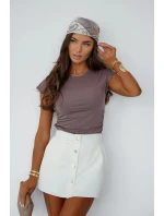 Dámská halenka Shira Mocca hnědá - LaBalancia