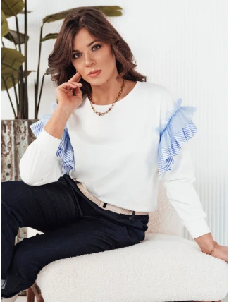 Dámská mikina FALGIT ecru FashionStreet BY1264