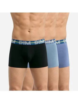 Pánské boxerky 3 ks DIM POWERFUL BOXERS 3x - DIM - světle modrá Pánské boxerky 3 ks DIM POWERFUL BOXERS 3x - DIM - světle modrá