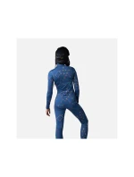 Rossignol W Booster 1/2 Zip Top tričko modrá