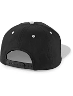 Beechfield B 610C 5 panelová Snapback kontrastní kšiltovka 53.610C black/grey