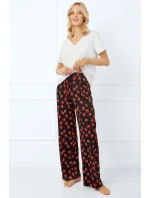 Italská móda Cherry long length sp. barva:print/black