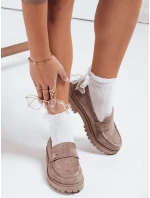 Dámské mokasíny béžové FashionStreet ZY1132 Dámské mokasíny béžové FashionStreet ZY1132