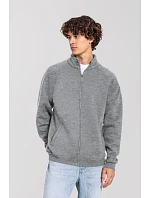 Fruit of the Loom Iconic Premium Sweat Jacket Mikina z těžké bavlny 16.2290 light graphite Fruit of the Loom Iconic Premium Sweat Jacket Mikina z těžké bavlny 16.2290 light graphite