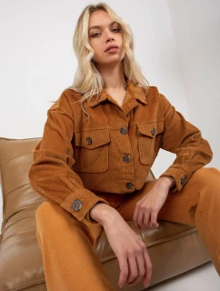 Košile D60002M11008C2 světle hnědá