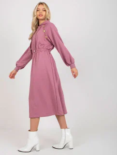 Dámské šaty RV SK 8336 tmavě růžové