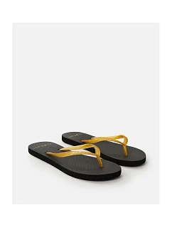 RIP CURL Třpytivé žabky - černá/zlatá